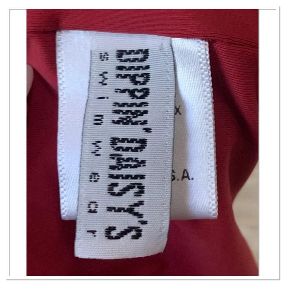 Dippin' Daisy's Cut Out Middle Swimsuit Red Size Medium - Picture 5 of 7